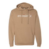 StupidFish Edge Fly Logo Sandstone Hoodie