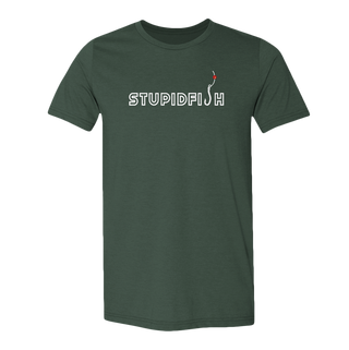 StupidFish Edge Gear Forrest Green T-Shirt
