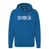 StupidFish Updated Logo Blue Hoodie