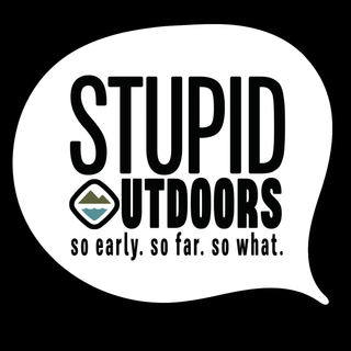 Stupid Outdoors Balloon Sticker