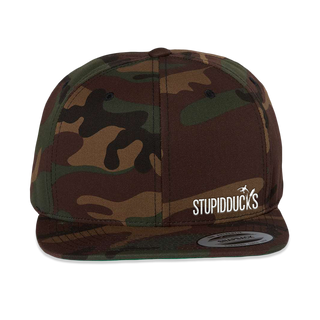 THE JT StupidDucks Flat Brimmed Camo Hat