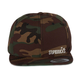 THE JT StupidDucks Flat Brimmed Camo Hat