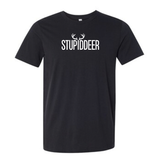 StupidDeer Vintage Black T-Shirt