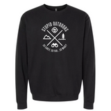 Stupid Outdoors "X" Black Crewneck