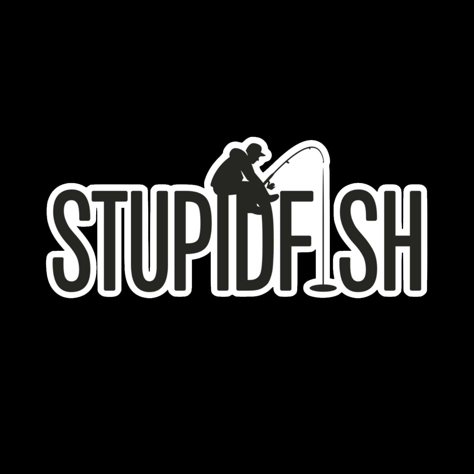 StupidFish Ice Fishing Decal